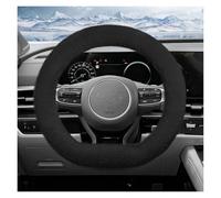 Car Steering Wheel Protector For Cadenza For Carnival Ev6 K4 Ev9 For Niro For Telluride For Soul Soft Plush Steering Wheel Cover(Black D-Shaped)