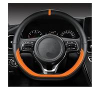 Car Steering Wheel Protector For Kia K5 For Ceed GT For Stonic For Proceed For Sportage 2017 2018 2019 2020 2021 Steering Protector Wheel Cover D Shape Auto(Orage)