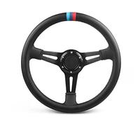 Car Steering Wheel Racing 13.5 Steering Wheel Drift Microfiber Leather Three Colors Stitching Fit Car And Simulation For PC Game