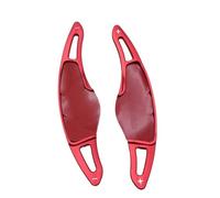 Car Steering Wheel Shift Paddle Compatible with Hyundai for LF for Sonata 2.0 for Turbo 2015 2016 2017 2018 Car Steering Wheel Shift Paddles Extension Shifters Stickers(Red)