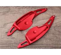 Car Steering Wheel Shift Paddle Compatible with Hyundai for Santa for Fe Festa for Palisade 2019 2020 2021 2022 Car Steering Wheel Paddle Shift Extend Shifter Sticker(Red)