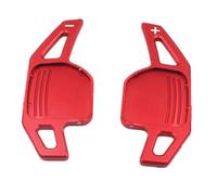 Car Steering Wheel Shift Paddle Compatible with S4 B8 Q5 2013-2016 S6 C7 S7 S8 Q3 2013-2017 Q7 2011-2015 for TT TTS 2011 2012 2013 2014 Steering Wheel Paddle Shift Extension(Red A)