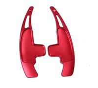 Car Steering Wheel Shift Paddle For Mercedes For Benz For AMG A45 CLA45 C63 C65 S63 GLA45 E43 SL63 Extended Shifter Trim Cover Car Interior Trim(RED)