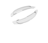 Car Steering Wheel Shift Paddles For MitsubishiES For Lancer 2Pcs Aluminum Car Steering Wheel Paddle Shifter Extension Shift Paddles(Silver)