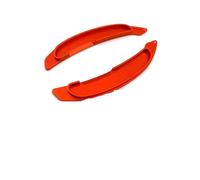 Car Steering Wheel Shift Paddles For MitsubishiES For Lancer 2Pcs Aluminum Car Steering Wheel Paddle Shifter Extension Shift Paddles(Red)