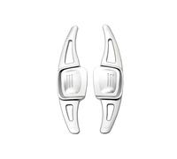Car Steering Wheel Shift Paddles For Tiguan 2017 2018 Car Steering Wheel Extension Shifter Gear Shift Paddle Shift Extender(Silver)