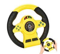 Car Steering Wheel Simulator, Steering Wheel Game Simulator, Early Education Simulated Driving Controller for Friends, Family and Kids