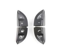 Car Steering Wheel Switch Control Buttons Cover Multi-function For Benz For Sprinter For Viano For Vito For W636/639 For V260 Car Cruise Control Button Switch(Black)