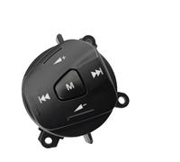 Car Steering Wheel Switch Steering Wheel Volume Control Switch Button Left With Backlight For Fiesta MK7 MK8 For Ecosport 2013-2015(Style 1-Blue)