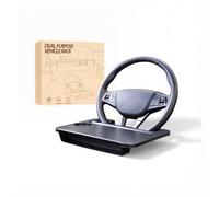 Car Steering Wheel Tray, For Citroen C4 Ⅱ Grand Picasso Minivan/MPV 2013-2018 Car dining table Car small table gap, box storage rack two in one Easy to install