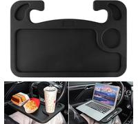 Car Steering Wheel Tray for Mercedes-Benz V-Class Long 2019-, Double Sided Car Table Steering Wheel Desk, Car Food Tray, Car Laptop Holder for Dining, Reading, Working