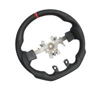 Car Steering Wheels Compatible With Dodge For Ram 1500 2500 3500 2012 2013 2014 2015 2016 2017 2018 Flat Bottom Steering Wheel Sport Racing Steering Wheel Car Parts(Red)