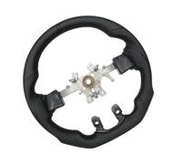 Car Steering Wheels Compatible With Dodge For Ram 1500 2500 3500 2012 2013 2014 2015 2016 2017 2018 Flat Bottom Steering Wheel Sport Racing Steering Wheel Car Parts(Black)