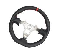 Car Steering Wheels Compatible With For GT-R R34 1999 2000 2001 2002 2003 2004 2005 2006 D-Shape Flat Bottom Steering Wheel Modification Car Accessories