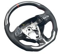 Car Steering Wheels Compatible With Mitsubishi For Lancer EX X 10 GT ES For GTS For Galant 2007 2008 2009 2010 2011 2012 2013 2014 2015 2016 2017 Carbon Fiber Steering Wheel Customized