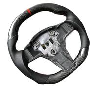 Car Steering Wheels Compatible With Tesla For Model 3 2017 2018 2019 2020 For Model Y Carbon Fiber Steering Wheel Car Accessories Customize Cover Trim No Heating