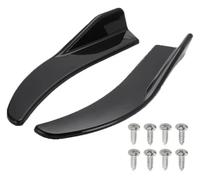 Car Steps Side Skirts Front Bumper Spoiler 1 Pair Car Rear Lip Anti-collision Side Skirt Splitter(Black)