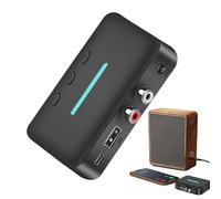 Car Stereo Adapter - Noise Minimizing Converter, 6.5x9.2x2cm Wireless Plug-and-Play Receiver, Dash SUV Truck Stereo Upgrade, Compact Audio Device | Music Driving Commuting RV Home Entertainment