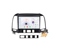 Car Stereo Android 13.0 Radio for Hy-undai Santa Fe 2005-2012 GPS Sat Navigation 9'' Touchscreen DVD Multimedia Video Player FM BT Receiver with Carplay 4G 5G WiFi DSP SWC,Y400S