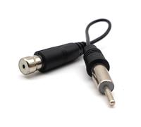 Car Stereo Car Radio Antenna Adapter ISO To DIN Cable For FM AM Antenna Car Audio Antenna Car Accessories Car Antenna Rod Car Antenna(Long radio antenna)