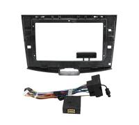 Car Stereo Dash Panel 10 Inch For VW For Passat B7 B6 CC For Magotan 2011-2018 Android Car Radio Fascia Frame Adapter Power Cable Kit(Frame Cable Canbus2)