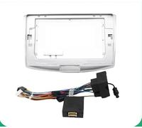Car Stereo Dash Panel 10 Inch For VW For Passat B7 B6 CC For Magotan 2011-2018 Android Car Radio Fascia Frame Adapter Power Cable Kit(Frame Cable Canbus)