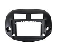 Car Stereo Dash Panel 2 Din 10.1 Inch Car Audio Dash Trim Panel For Toyota RAV4 2007-2012 Center Navigation Bezel Double Radio Player Frames