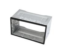 Car Stereo Dash Radio Fascia Kit 2 DIN Radio Installation Frame Unit Universal Cage Radio Vehicle Case Car DVD Player Framework Mounting Plate Frame