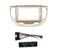 Car Stereo Dash Radio Fascia Kit For Kia For Rio2 For Rio 2 2005 06 07 08 09 10 2011 Dashboard Refitting Stereo 9 Inch Car Fascia Panel Trim Kit