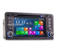Car Stereo DVD DAB+ SatNav SD RDS DVB-T iPod BT AUDI A3 S3 RS3 RNSE-PU