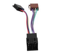 Car Stereo Female Adapter Cable ABS For Stable Car Systems Connection Easy Installation ABS DISC Radio Wiring Link