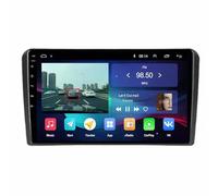 Car Stereo for Apple Carplay & Android Auto for Audi A3 2 8P 2003-2013 Touchscreen Portable Apple Carplay Screen Gps Navigation/Voice Control/Mirror Link/Bluetooth/Aux, Fm, 4 Core 1G+32G