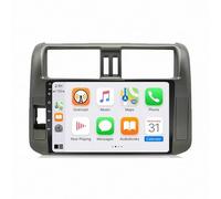 Car Stereo for Apple Carplay & Android Auto for Toyota Prado Land Cruiser 150 2009-2013 Car Stereo Fhd Touch Portable Navigation Music Video Player Bluetooth Wifi, 4 Core 2G+32G