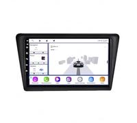 Car Stereo for Apple Carplay & Android Auto for VW Skoda Rapid 2013-2019 Car Stereo Fhd Touch Portable Navigation Music Video Player Bluetooth Wifi, 4 Core 1G+32G
