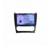 Car Stereo for Benz W203 W209 C180 C200 C220 C230 2004-2011 with Reverse Camera, Mirror Link, Voice Control, Fm Siri/Aux/Airplay/Fm/Radio Carplay for Car, 8 Core 4G+64G