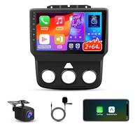 Car Stereo for Dodge RAM 1500 2500 3500 (2013 2014 2015 2016 2017 2018 2019), Android 14 Head Unit 2G+64G, 9" IPS Touchscreen, Wireless CarPlay/Android Auto, Bluetooth