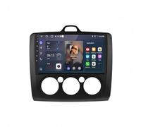 Car Stereo for Ford Focus 2 Mk 2 2004-2011 9 Inch Android 15 In-Cell Touch Scree Car Player Mirror Link Swc Cooling Fan For, 4 Core 4G+64G