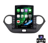 Car Stereo For H-yundai Grand I10 2014-2019 Touchscreen Car Radio 9.7 Inch Touchscreen Head Unit W/Wireless Carplay And Android Auto GPS Navi Bluetooth WiFi FM AHD Backup Camera(Color:8-Core 2+32G)