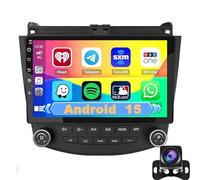 Car Stereo For Hon-da Accord 2003 2004 2005 2006 2007 With Carplay Android Auto, 2 Din Android 15 Car Radio With 10" Touchscreen GPS Navi Bluetooth EQ WiFi FM Mirror Link SWC Back(Color:8 Core 8+128G)