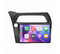 Car Stereo for Honda Civic Hatchback 2006-2012 Hd Touch Screen Carplay Player Bluetooth Wifi Radio Video Music, Voice Control, Mirror Link Car Audio Receivers, 8 Core 8G+256G