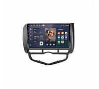 Car Stereo for HONDA FIT JAZZ City 2002-2008 with Bluetooth/Fm/Aux, Support Mirror Link/Gps Navigation/Voice Control Car Audio Receivers, 8 Core 8G+256G