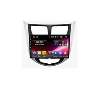 Car Stereo for Hyundai Solaris Accent Verna 2010-2016 Mirror Link, Voice Assistant, Live Navigation, Touchscreen, Bluetooth, 8 Core 6G+128G