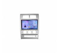 Car Stereo for Jeep Cherokee Liberty KK 2007-2012 Mirror Link, Voice Assistant, Live Navigation, Touchscreen, Bluetooth Voice Control Car Audio Receivers, 4 Core 1G+16G