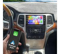 Car Stereo For Jeep Grand Cherokee 2011 2012 2013 Car Radio Android 13 with Wireless CarPlay Android Auto, 7inch Touchscreen WiFi GPS Mirror Link Bluetooth FM SWC + Backup Camera 2+32G