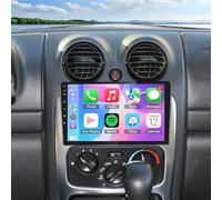 Car Stereo for Jeep Liberty 2002-2007, Double Din Head Unit Radio w/Wireless Carplay Android Auto GPS Sat Nav 10.1 inch Radio Bluetooth WiFi FM RDS DSP SWC Mirror Link Backup Camera 2G+64G