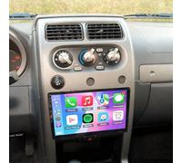 Car Stereo for Nissan Frontier 2001-2004, Double Din Head Unit Radio w/Wireless Carplay Android Auto GPS Sat Nav 10.1 inch Radio Bluetooth WiFi FM RDS DSP SWC Mirror Link Backup Camera 2G+64G