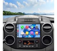 Car Stereo for Peugeot Partner 2008-2018, Double Din Head Unit Radio w/Wireless Carplay Android Auto GPS Sat Nav 10.1 inch Radio Bluetooth WiFi FM RDS DSP SWC Mirror Link Backup Camera 2G+64G