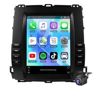 Car Stereo For Toyo-ta Land Cruiser Prado 120/Le-xus GX470 2002-2009,9.7 Inch HD Touch Screen Radio With Carplay Android Auto Backup Camera Mirror Link Bluetooth 5.0 GPS Navigation(Size:L600)