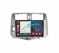 Car Stereo for Toyota Land Cruiser Prado J 150 2009-2013 Hd Touch Screen Carplay Player Bluetooth Wifi Radio Video Music, Voice Control, Mirror Link Car Stereo Screen, 4 Core 4G+64G