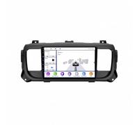 Car Stereo for Toyota Proace 2016-2021 Mirror Link, Voice Assistant, Live Navigation, Touchscreen, Bluetooth Voice Control Carplay for Car, 4 Core 4G+64G